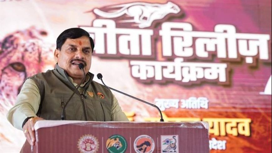 वन्य जीवों के संरक्षण और संवर्धन का हमारा मिशन लगातार रहेगा जारी : मुख्यमंत्री डॉ. यादव